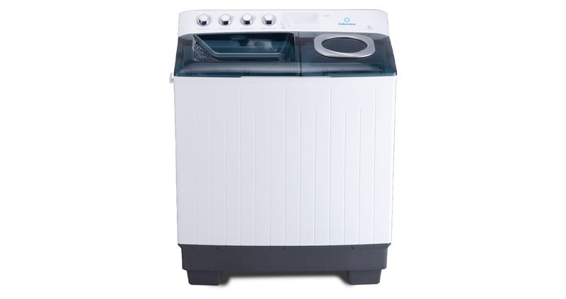 LAVADORA INDURAMA 15 KG LRI-15BLSA SEMIAUTOMATICA DOBLE TINA - BLANCA