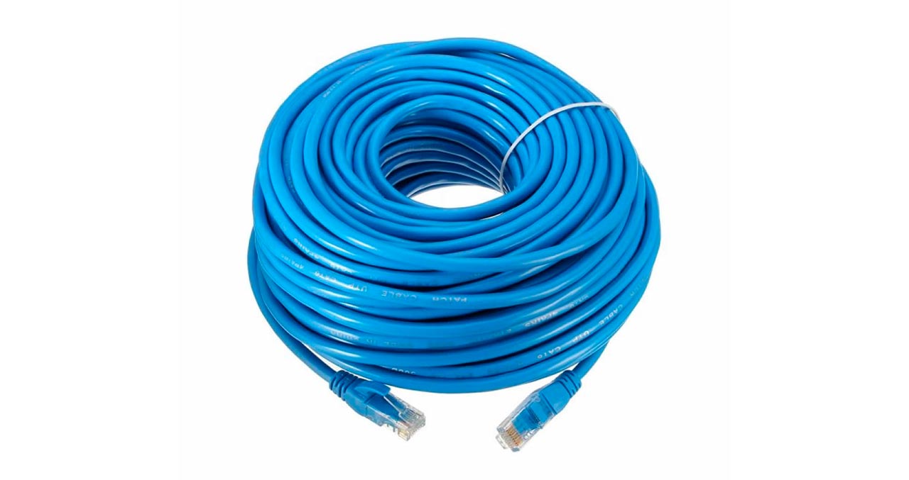 PATCH CORD FIXXNET CAT 5E UTP 100 PIES 30 MTS - AZUL