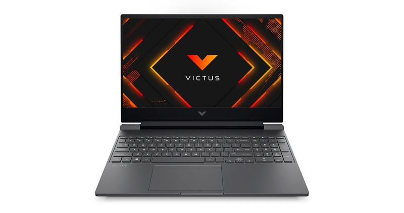 NOTEBOOK HP VICTUS AMD R7-7445HS 3.1GHZ-16GB-512GB SSD-TG RTX4050 6GB- SILVER-15.6"FHD-FREEDOS