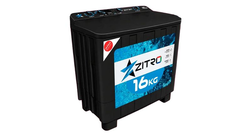 LAVADORA ZITRO 16 KG DOBLE TINA SEMIAUTOMATICA