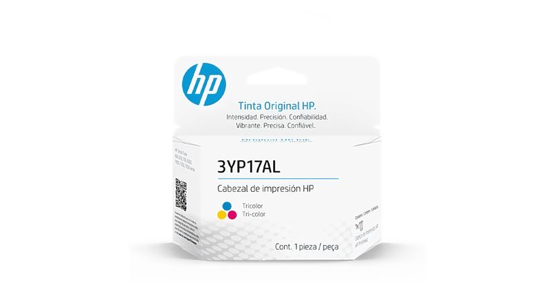 CABEZAL DE IMPRESION HP COLOR 3YP17AL COMPATIBLE PARA HP670,SERIES 700, ST720, HP750,HP790