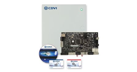 CONTROLADOR  ATRIUM CDVI DE DOS PUERTAS INCLUYE CAJA METALICA, TRANSFORMADOR