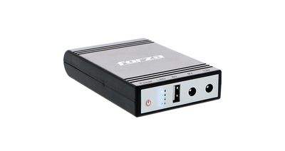 MINI UPS Y BANCO DE BATERÍA FORZA PORTABLE 14W 5/9/12VDC USB