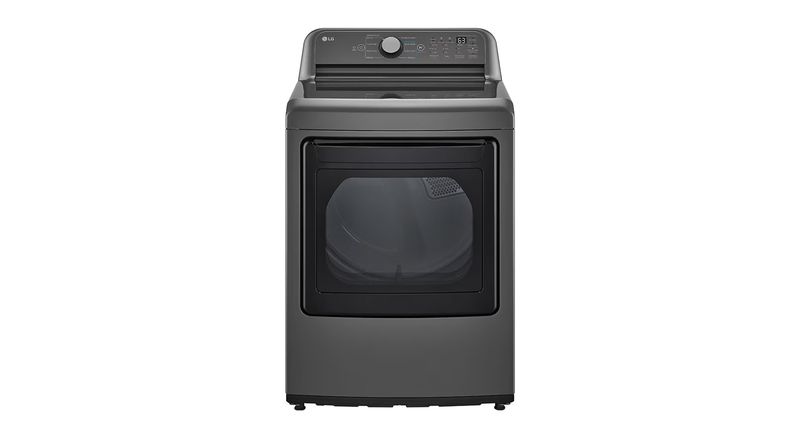 SECADORA A GAS LG 25 KG CARGA FRONTAL - NEGRA