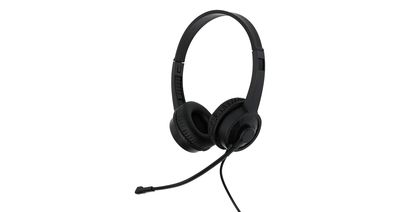 AUDIFONO + MICROFONO EZMI USB ON EAR - NEGRO