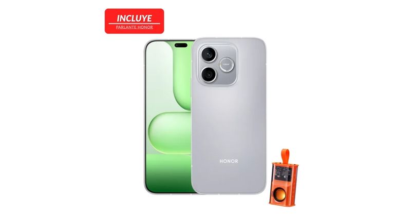 CELULAR HONOR 600E 8+256GB GRIS + PARLANTE HONOR