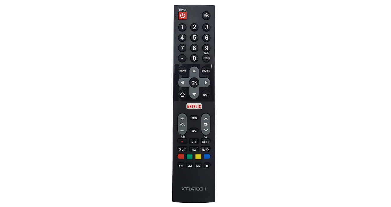CONTROL REMOTO XTRATECH HS-6719H-12 55/32" SPK FRONT