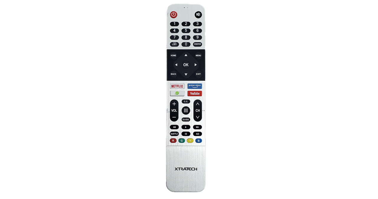 CONTROL REMOTO XTRATECH HS-8916J-08 55/32" SLIM SIN MARCO