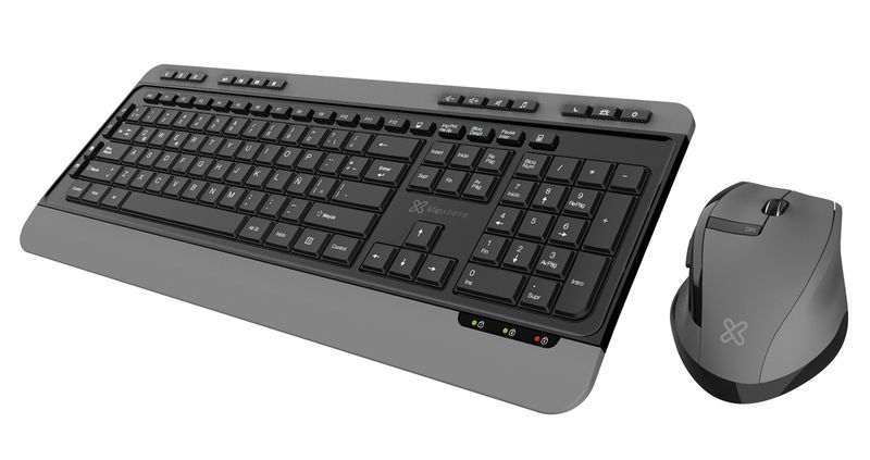 TECLADO + MOUSE KLIP XTREME INALAMBRICO MULTIMEDIA WIRELESS DUO
