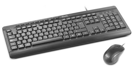 TECLADO + MOUSE KLIP XTREME ALAMBRICO MULTIMEDIA USB