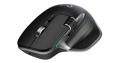 MOUSE KLIP XTREME INALAMBRICO ERGONOMICO 6 BOTONES RECARGABLE Y MODO DUAL