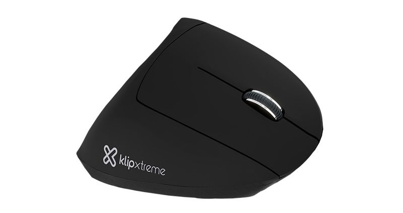 MOUSE KLIP XTREME INALAMBRICO VERTICAL ERGONOMICO BATERIA RECARGABLE