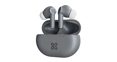 AUDIFONO + MICROFONO KLIP XTREME IN EAR BLUETOOTH - TACTIL - ESTUCHE DE CARGA - GRIS