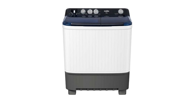 LAVADORA MABE 16 KG SEMIAUTOMATICA - DOBLE TINA BLANCA
