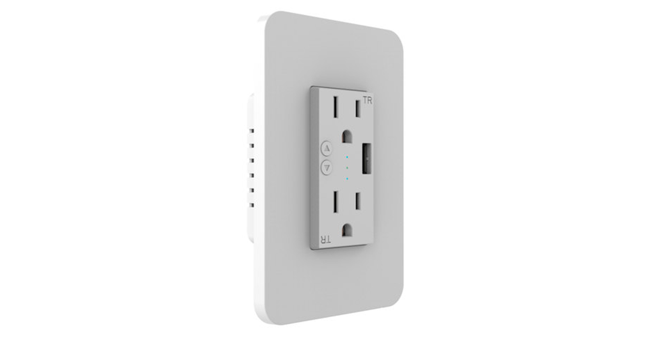TOMACORRIENTE NEXXT EMPOTRABLE SMART WIFI 2 TOMAS 1 USB