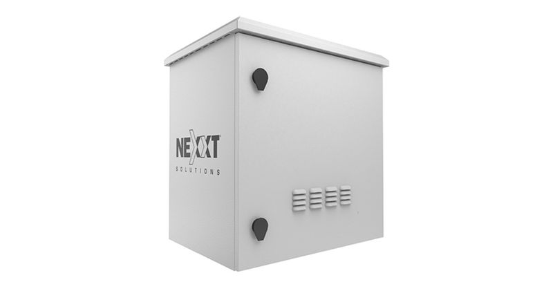 GABINETE FIJO NEXXT PARA EXTERIORES 6U IP55 4 POSTES