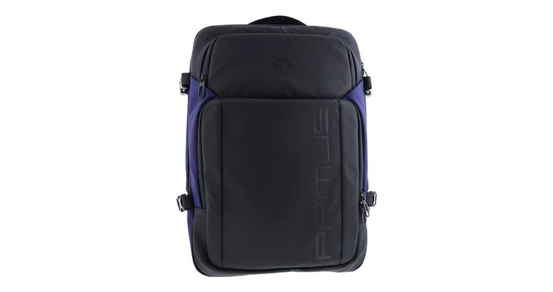 MOCHILA PRIMUS 17" GAMER VIAJERA NEGRO RESISTENTE AL AGUA CONECTORES USB NORMAS TSA
