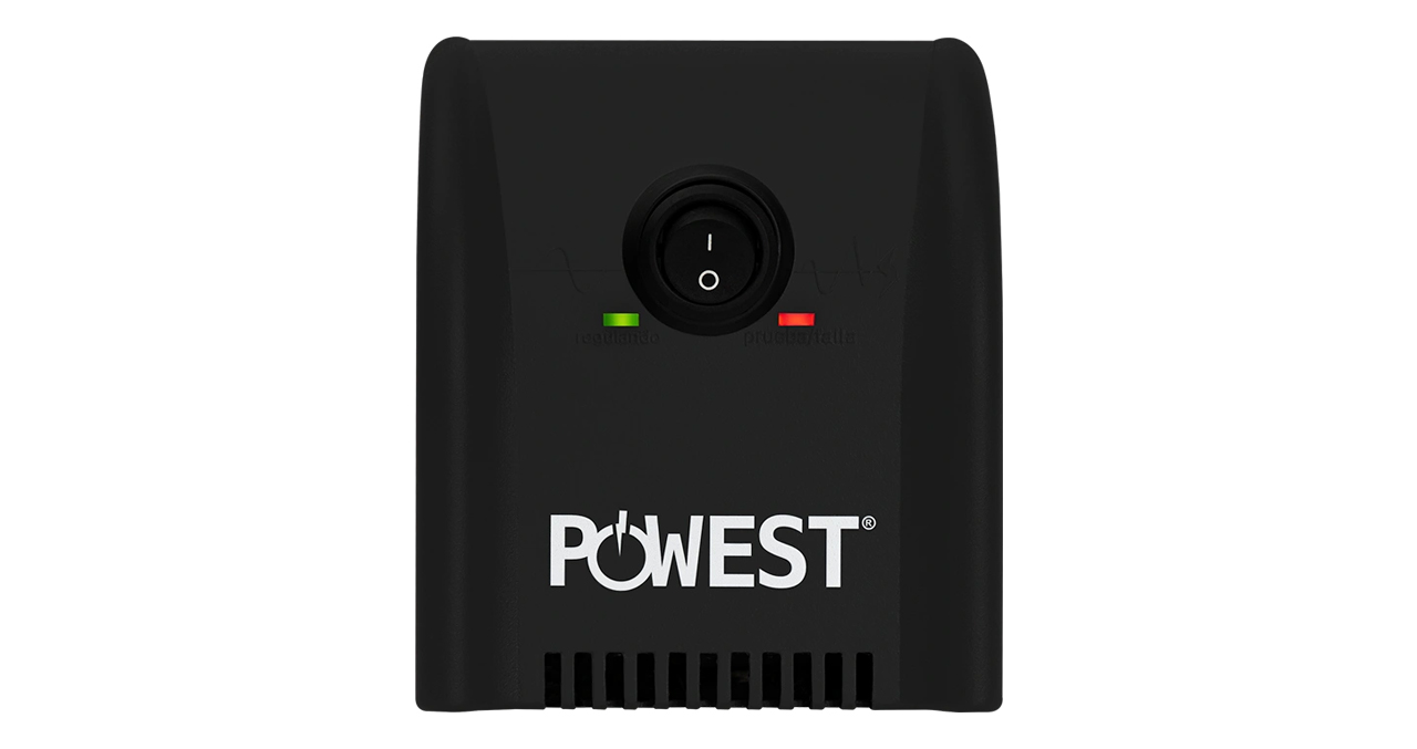 REGULADOR DE VOLTAJE POWEST 2200VA PRO PC 8 TOMAS