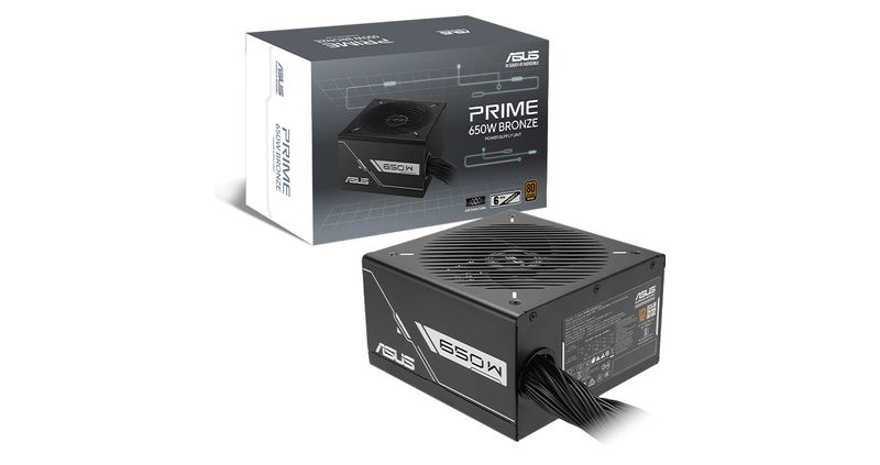 FUENTE DE PODER ASUS 650WATTS ATX12V ACTIVE PFC PCI-E 8-pin x 2 80+ BRONZE