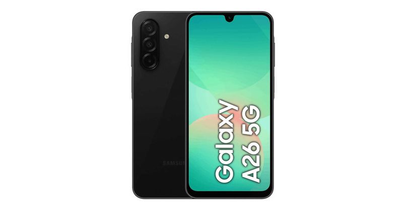 CELULAR SAMSUNG GALAXY A26 6.6" 5G 8GB 256GB NEGRO SINGLE SIM