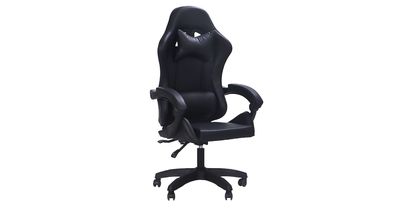SILLA GAMER XTRATECH XFIRE 60x52x108-118CM NEGRA  PESO MAX 150KG