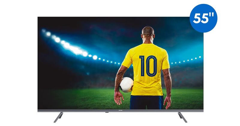 TELEVISOR STARGOLD 55" QLED 4K UHD SMART - GOOGLE TV