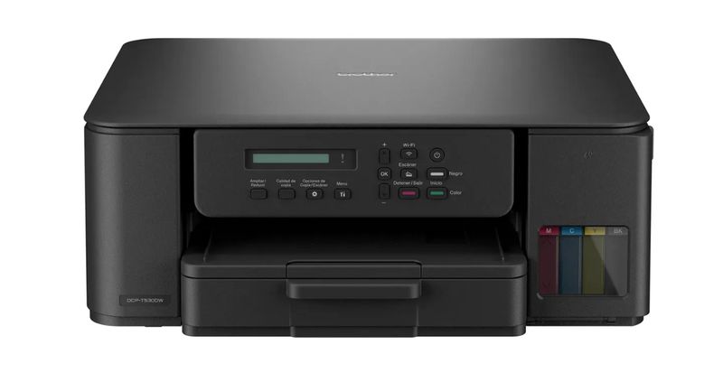 IMPRESORA MULTIFUNCION BROTHER TINTA CONTINUA DCPT530DW WIFI DUPLEX 28 PPM/11 PPM