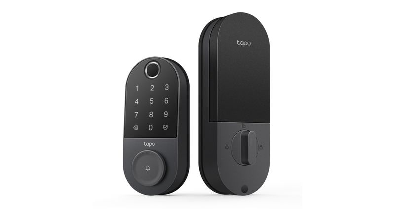 CERRADURA SMART WIFI TPLINK TAPO DL110 USB-C TIMBRE HUELLA DACTILAR