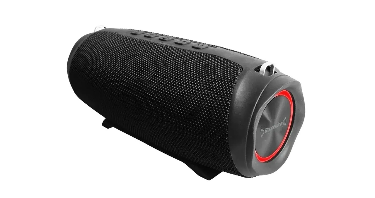 PARLANTE BAZZUKA PORTABLE THUNDER  40W COLOR NEGRO