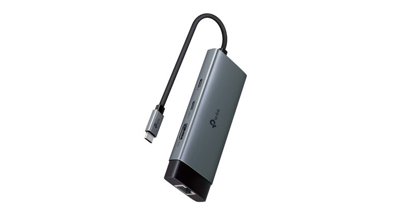 ADAPTADOR TPLINK USB-C PUERTOS 6 EN 1 HDMI 4K CARGA RAPIDA DE 100W
