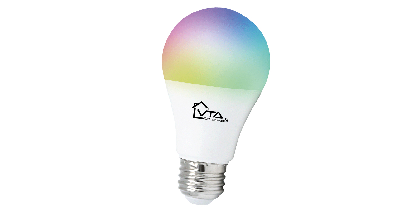 FOCO BOMBILLO SMART WIFI VTA E27 COLORES RGB