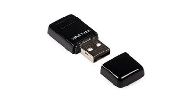 ADAPTADOR TPLINK USB A WIFI 300 Mbps WPS MINI