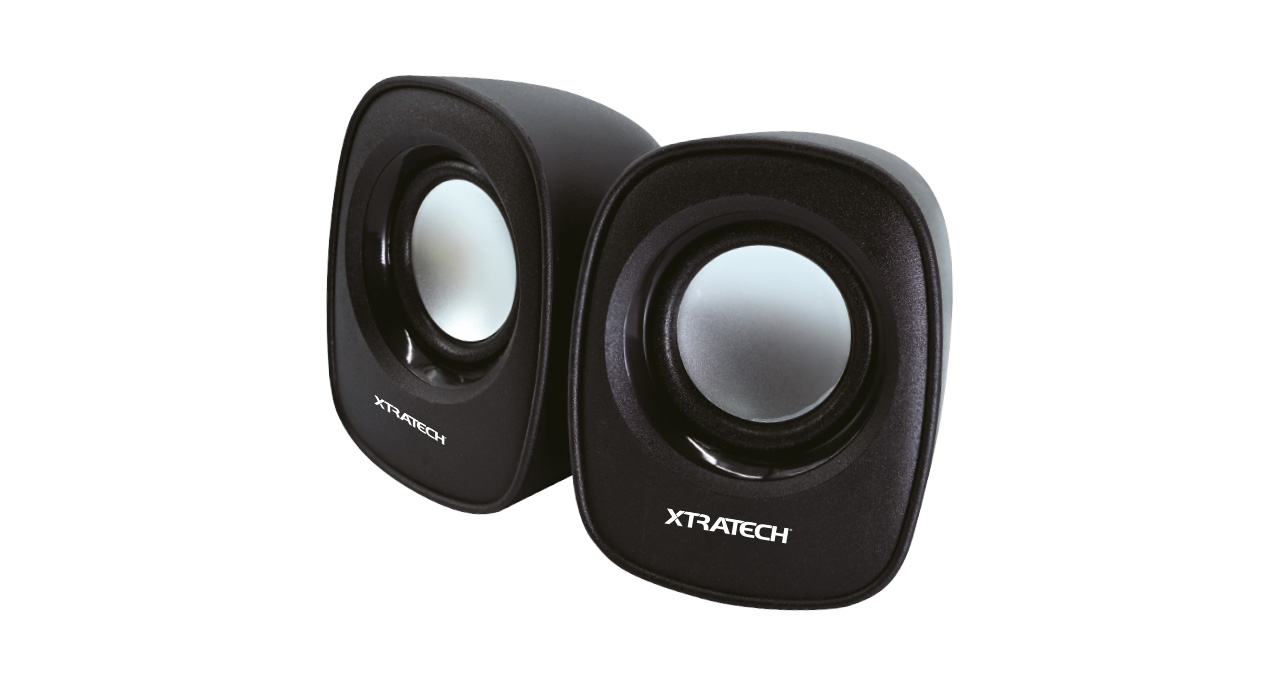 Parlante Estereo Pc Xtratech 32MM Magneticos Dc 5V
