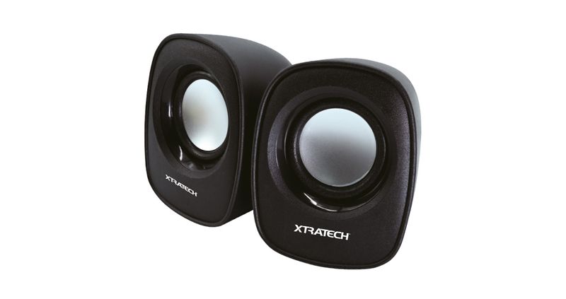 PARLANTE ESTEREO PC XTRATECH 32MM MAGNETICOS DC 5V (USB)