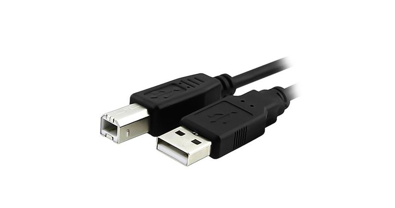CABLE XTECH USB 2.0 PARA IMPRESORA 10 PIES (3.05 METROS) - NEGRO