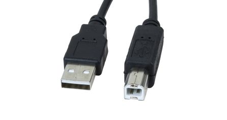 CABLE XTECH USB 2.0 PARA IMPRESORA 6 PIES (1.83 METROS) - NEGRO
