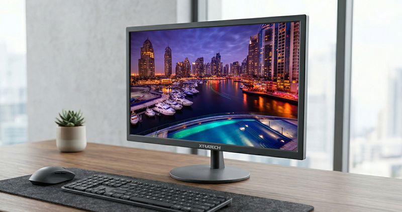 MONITOR XTRATECH 19.5" LED 1600X900 HDMI VGA 60 Hz PARLANTES INTEGRADOS — XTRATECH | Cartimex