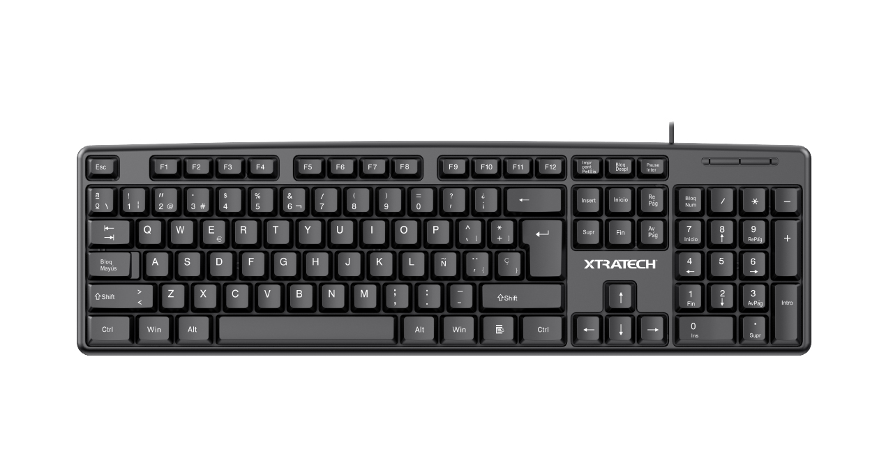 Teclado Xtratech Alambrico USB Español
