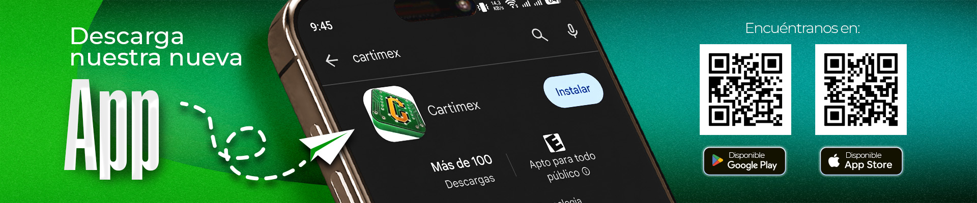 Nueva App Cartimex Descarga