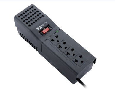 REGULADOR DE VOLTAJE EZ POWER 1000VA/500W 4 TOMAS 120V