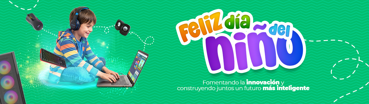 Feliz Día del Niño - Sorprende a los pequeños con tecnología que aman